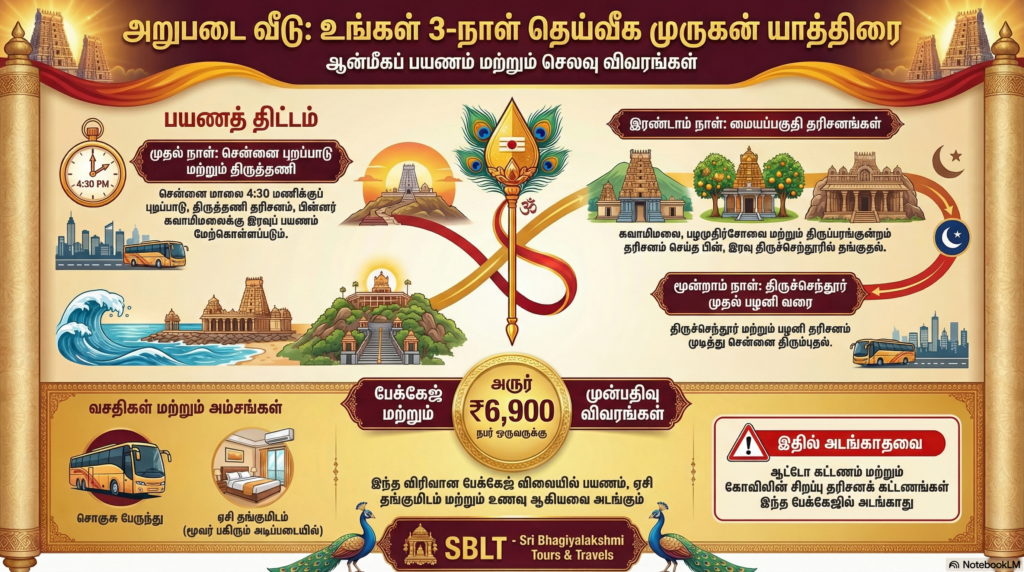 Arupadai veedu tour package